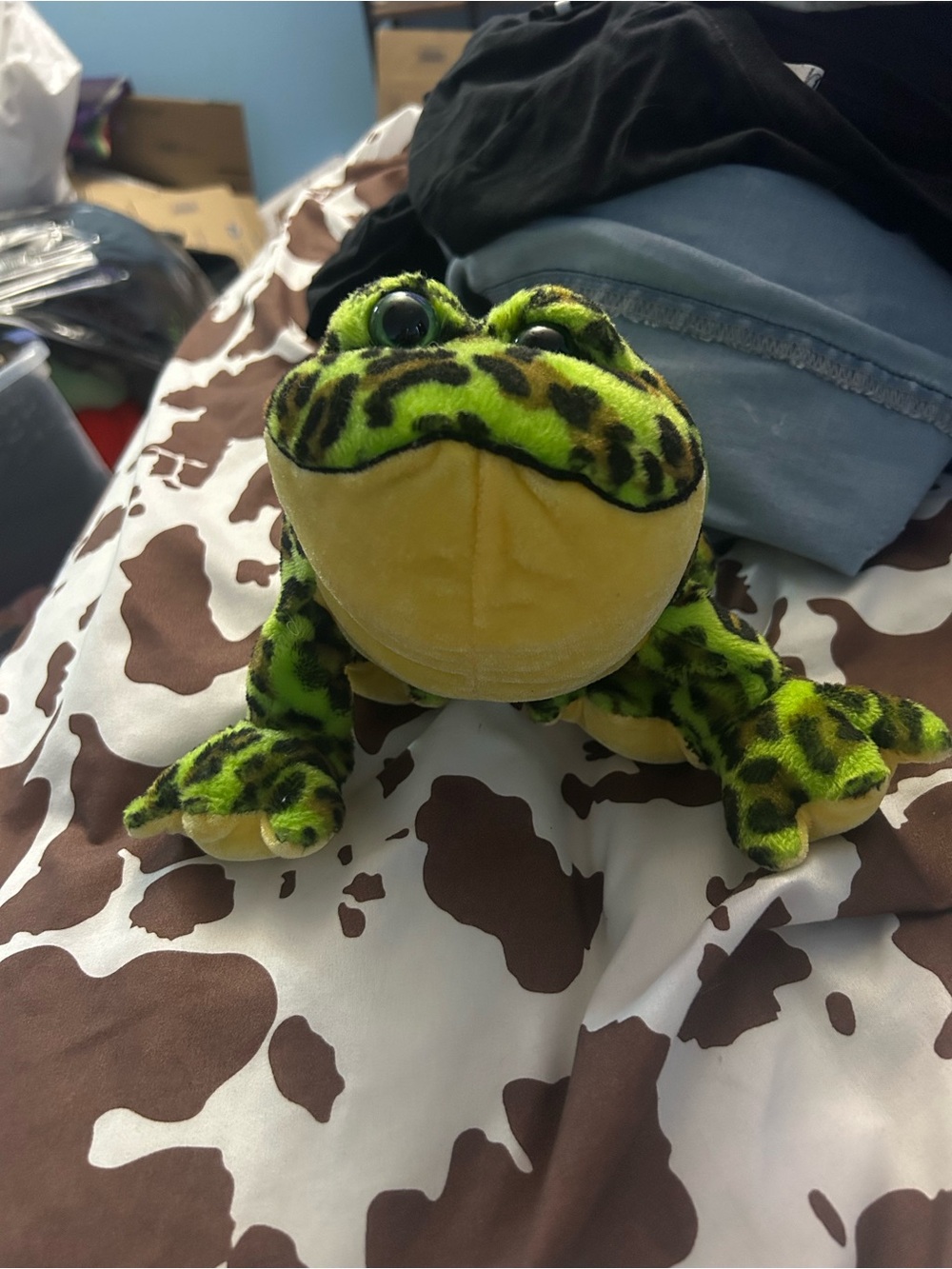 Plush Green Bullfrog Webkinz